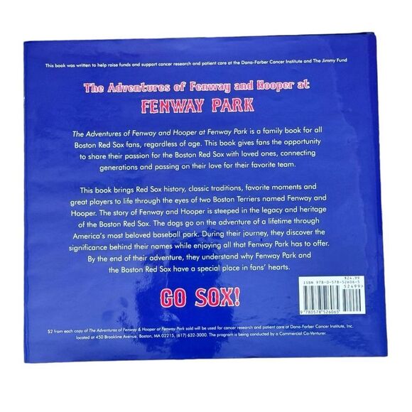 Fenway and Hooper at Fenway Park Hardcover Children’s Book. Boston Red Sox. - Picture 2 of 3